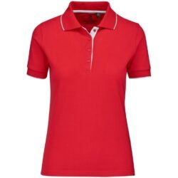 Ladies Wentworth Golf Shirt - Red