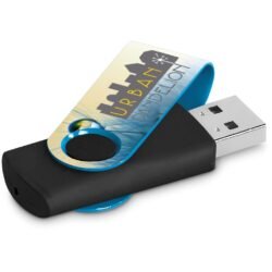 Altitude Axis Gyro Black Flash Drive - 8GB
