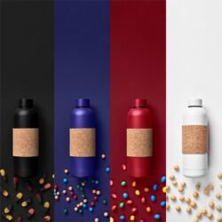 Kooshty Bermuda Kork Recycled Stainless Steel Water Bottle - 800ml