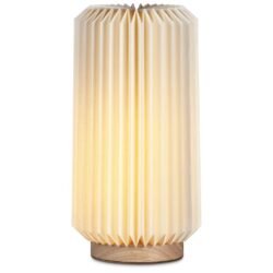 Okiyo Masumi Wood & Paper LED Lamp