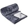 Serendipio Glacial Sherpa Fleece Blanket