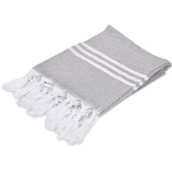 US Basic Santa Cruz Cotton-Rich Beach Towel & Drawstring Bag