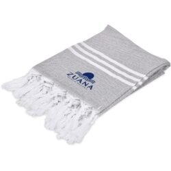 US Basic Santa Cruz Cotton-Rich Beach Towel & Drawstring Bag