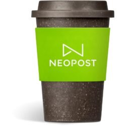 Kooshty Brown Bean Plastic Double-Wall Tumbler – 400ml