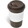 Kooshty Brown Bean Plastic Double-Wall Tumbler – 400ml
