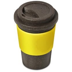 Kooshty Brown Bean Plastic Double-Wall Tumbler – 400ml