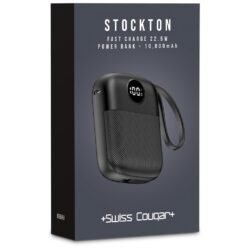 Swiss Cougar Stockton Fast Charge 22.5W Power Bank - 10000mAh
