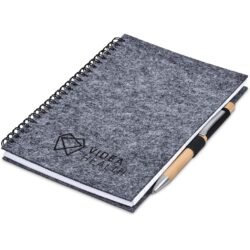 NF-OK-170-B-03_1024X1024 Okiyo Fuji Recycled PET Felt A5 Spiral Notebook
