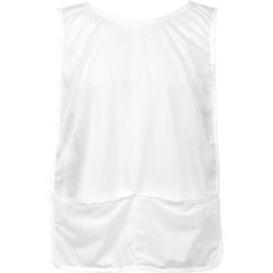 Hoppla Jackal Caddy Bib with PVC Name Sleeve-White