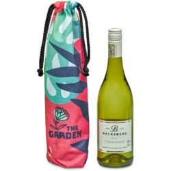 SB-HP-164-G-BL-03_1024X1024 Pre-Printed Sample Hoppla Tipsy RPET Wine Bottle Drawcord Bag