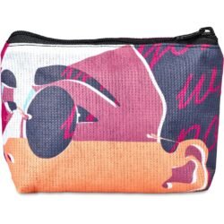 Pre-Production Sample Hoppla Recycled PET Stitch-Bond Mini Toiletry Bag