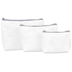 Pre-Production Sample Hoppla Recycled PET Stitch-Bond Mini Toiletry Bag