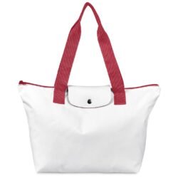 SG-HP-141-G-R_1024X1024 Pre-Production Sample Hoppla Rosebank Polyester Roll-Up Tote Bag