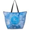 Pre-Production Sample Hoppla Skyline Recycled PET Stitch-Bond Shopper With Zip