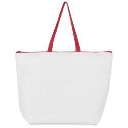 Pre-Production Sample Hoppla Skyline Recycled PET Stitch-Bond Shopper With Zip