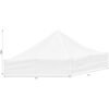 Ovation Sublimated Gazebo 2m X 2m - Roof  (Excludes Hardware)