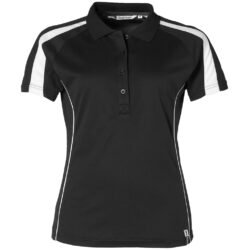 SLAZ-3206-BL_1024X1024 Ladies Horizon Golf Shirt - Black