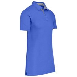 Mens Hacker Golf Shirt - Blue