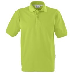 Mens Crest Golf Shirt - Green