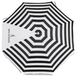 Serendipio Tanereef Stripe Beach Umbrella