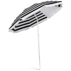 Serendipio Tanereef Stripe Beach Umbrella