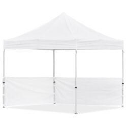 Coated Steel Sublimated Gazebo 3m x 3m - 2 Half-Wall Skins