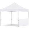 Coated Steel Sublimated Gazebo 3m x 3m - 1 Half-Wall Skin