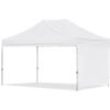 Coated Steel Sublimated Gazebo 4.5m x 3m - 1 Short Full-Wall Skin