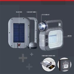 Swiss Cougar Hanoi Solar Lantern & Power Bank - 2,400mAh