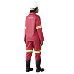 Trade Polycotton Conti Suit - Reflective Arms & Legs - Yellow Tape