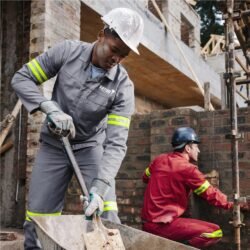 Trade Polycotton Conti Suit - Reflective Arms & Legs - Yellow Tape