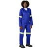 ALT-1105-03-NO-LOGO_1024X1024 Trade Polycotton Conti Suit - Reflective Arms & Legs - Yellow Taped