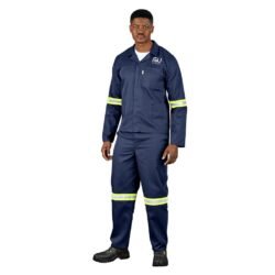 ALT-1105-N_MOFR1299_2021_1024X1024 Trade Polycotton Conti Suit - Reflective Arms & Legs - Yellow Taped