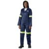 ALT-1105-N_MOFR20_2021_AI_1024X1024 Trade Polycotton Conti Suit - Reflective Arms & Legs - Yellow Taped