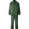 Weather Polyester/PVC Rainsuit - Olive