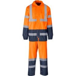 ALT-1602-O_1024X1024 Torrent Two-Tone Hi-Viz Ref Polyester/PVC Rainsuit - Orange