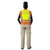 Metro Two-Tone Hi-Viz Reflective Zip-Off Jacket