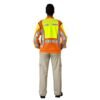Metro Two-Tone Hi-Viz Reflective Zip-Off Jacket