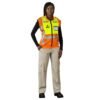 Metro Two-Tone Hi-Viz Reflective Zip-Off Jacket