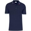 Mens Ash Golf Shirt - Navy