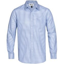 Mens Long Sleeve Birmingham Shirt - Light Blue