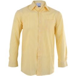 Mens Long Sleeve Drew Shirt - Yellow