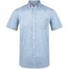 Mens Short Sleeve Edinburgh Shirt - Blue