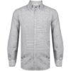 Mens Long Sleeve Earl Shirt - Grey