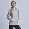 Ladies Fitness Lightweight Hooded Sweater
