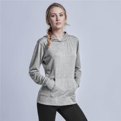 Ladies Fitness Lightweight Hooded Sweater