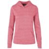 Ladies Fitness Lightweight Hooded Sweater - Red