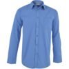 Mens Long Sleeve Haiden Shirt - Light Blue