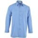 Mens Long Sleeve Harry Casual Shirt - Sky Blue