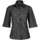 Ladies 3/4 Sleeve Prestige Shirt - Black